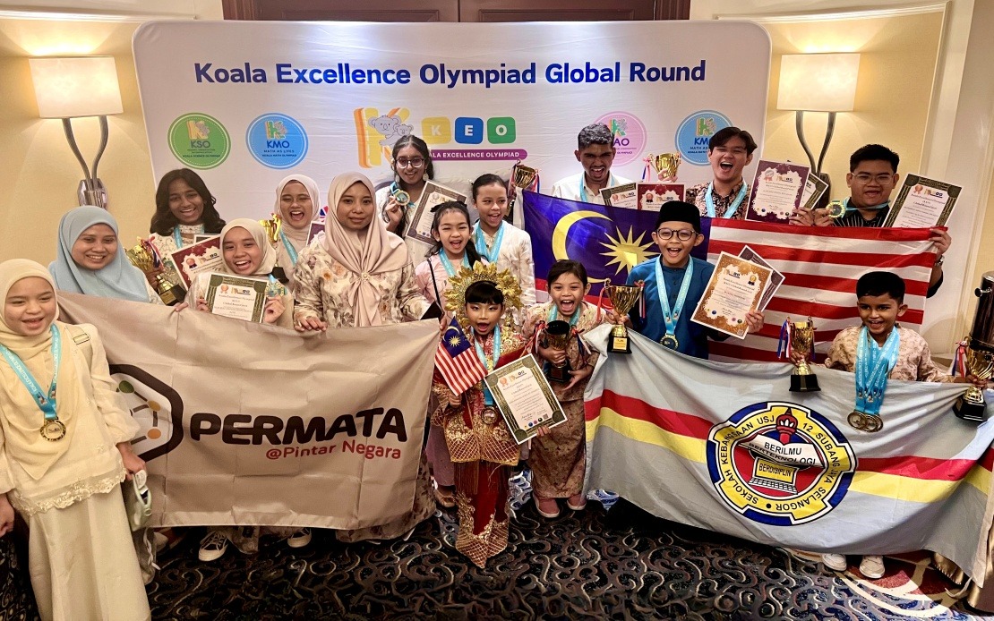 Malaysian Students Excel at International Koala Olympiad, Winning 22 Medals in Macau