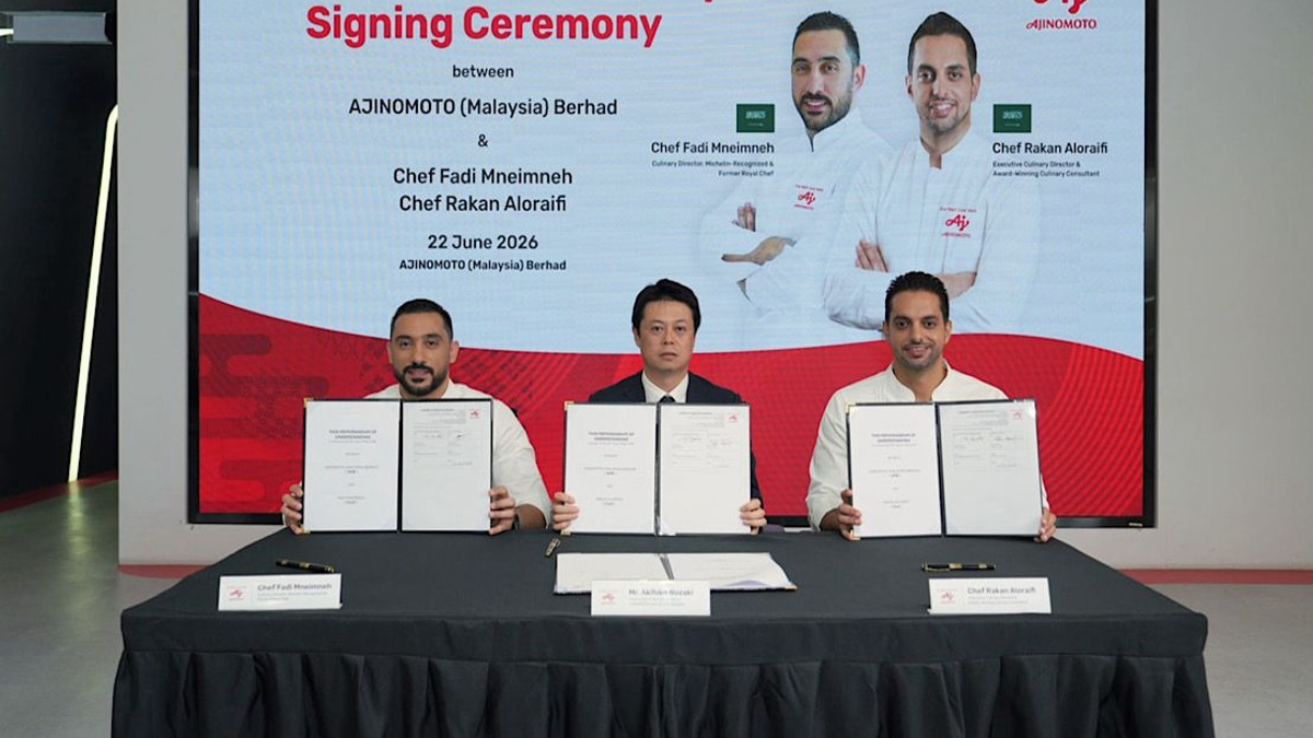 Ajinomoto Malaysia Deepens Middle East Foothold With Saudi Celebrity Chef Partnership