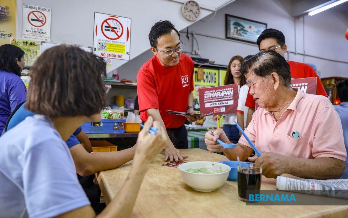 Wong Bor Yang Relies on Proven Record to Hold Senai Seat for Pakatan Harapan