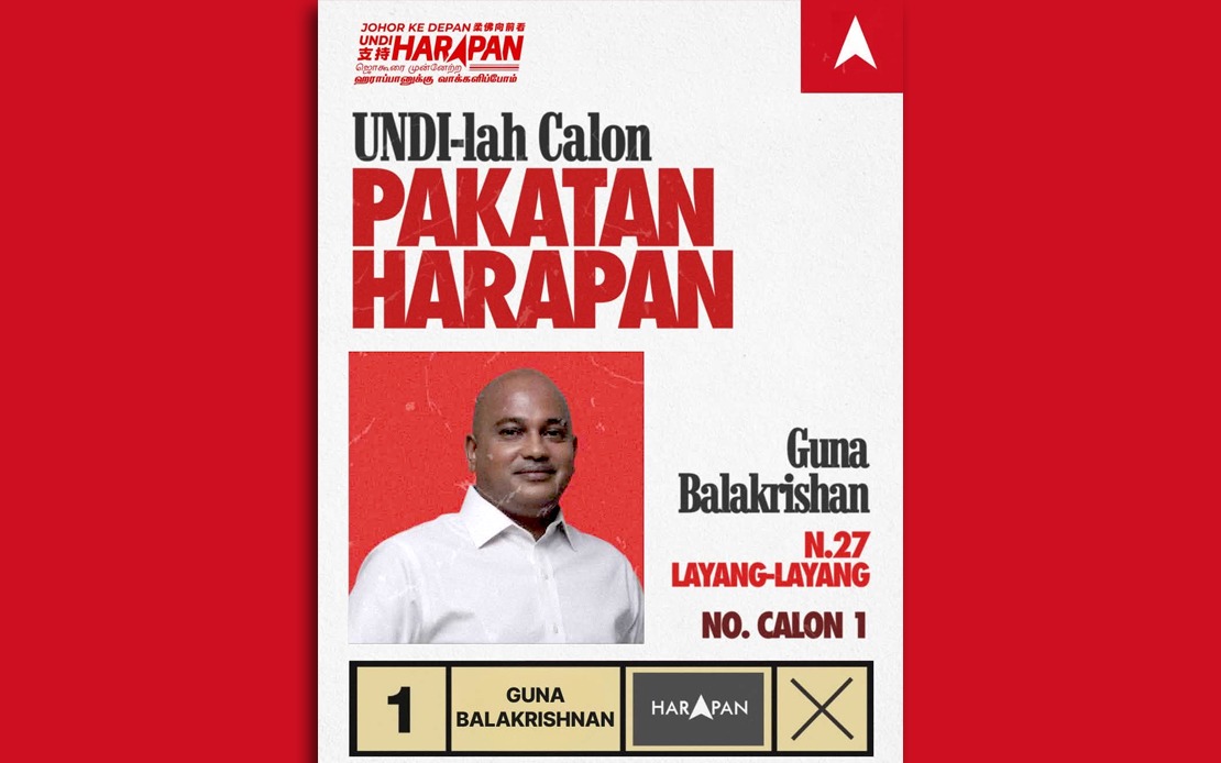 Guna Balakrishnan Charts Six-Point Development Plan for Layang-Layang Voters