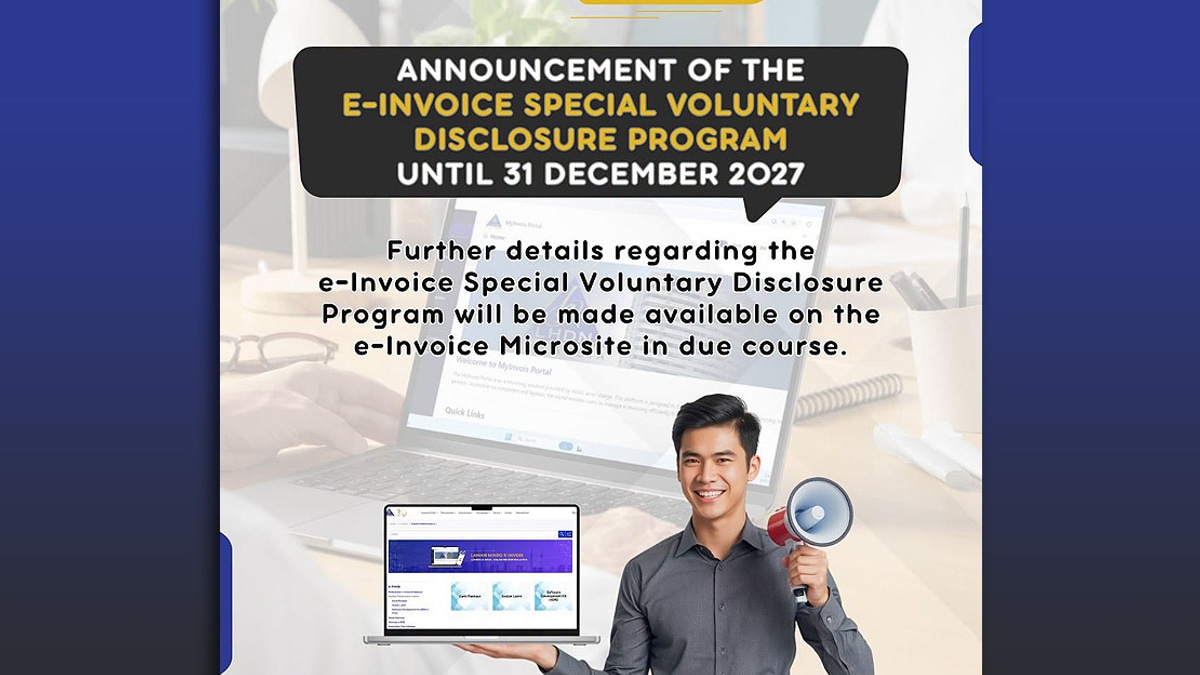 Malaysia Opens e-Invoice Disclosure Programme Until End 2027, Waives Penalties for Voluntary Corrections