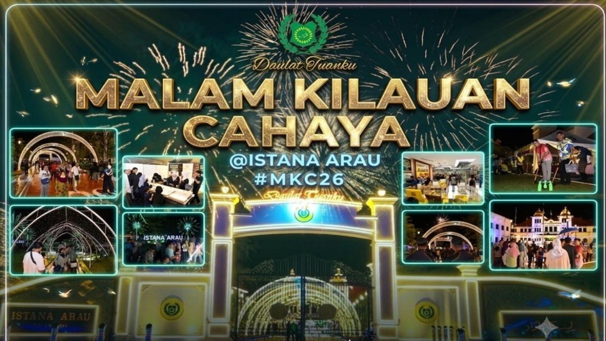 Public Invited to Malam Kilauan Cahaya Istana Arau for Raja of Perlis' 83rd Birthday