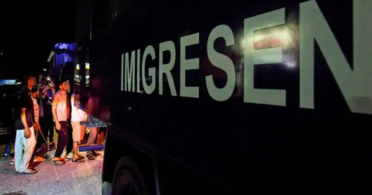 186 Undocumented Migrants Arrested in Midnight Raid at Pudu Commercial Hub