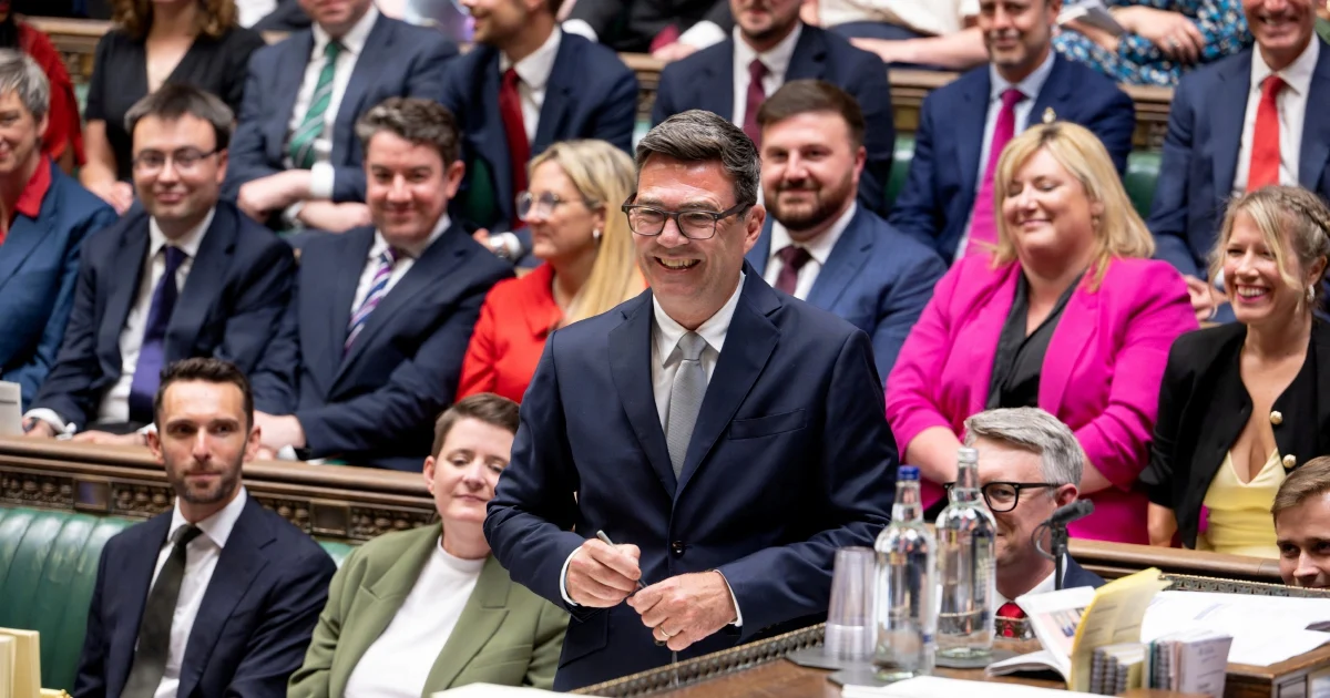 Andy Burnham Eyes Top Job as Labour Leadership Race Heats Up