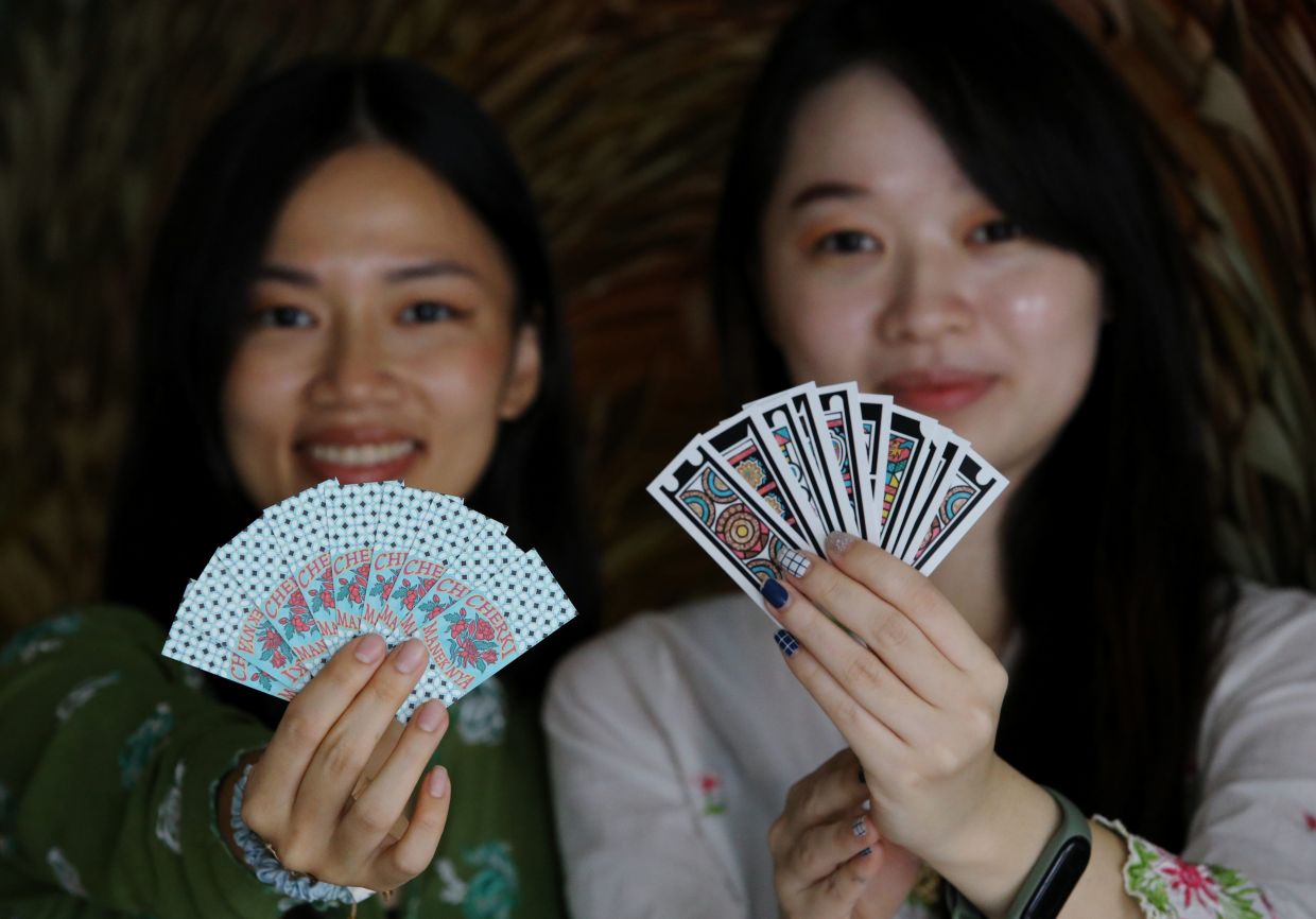 Two Sisters Revive Cherki, a Forgotten Peranakan Card Game, for the Modern Generation
