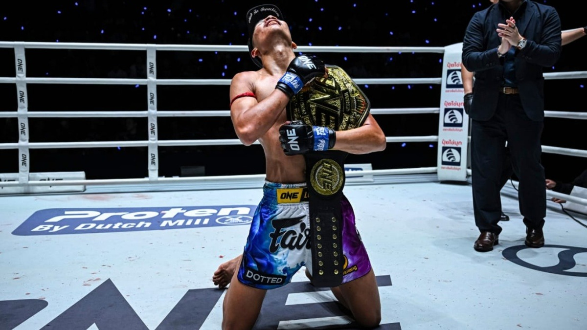 Malaysian Muay Thai Champion Aliff Rakib Wins ONE Interim Strawweight Title in Historic Bangkok Victory