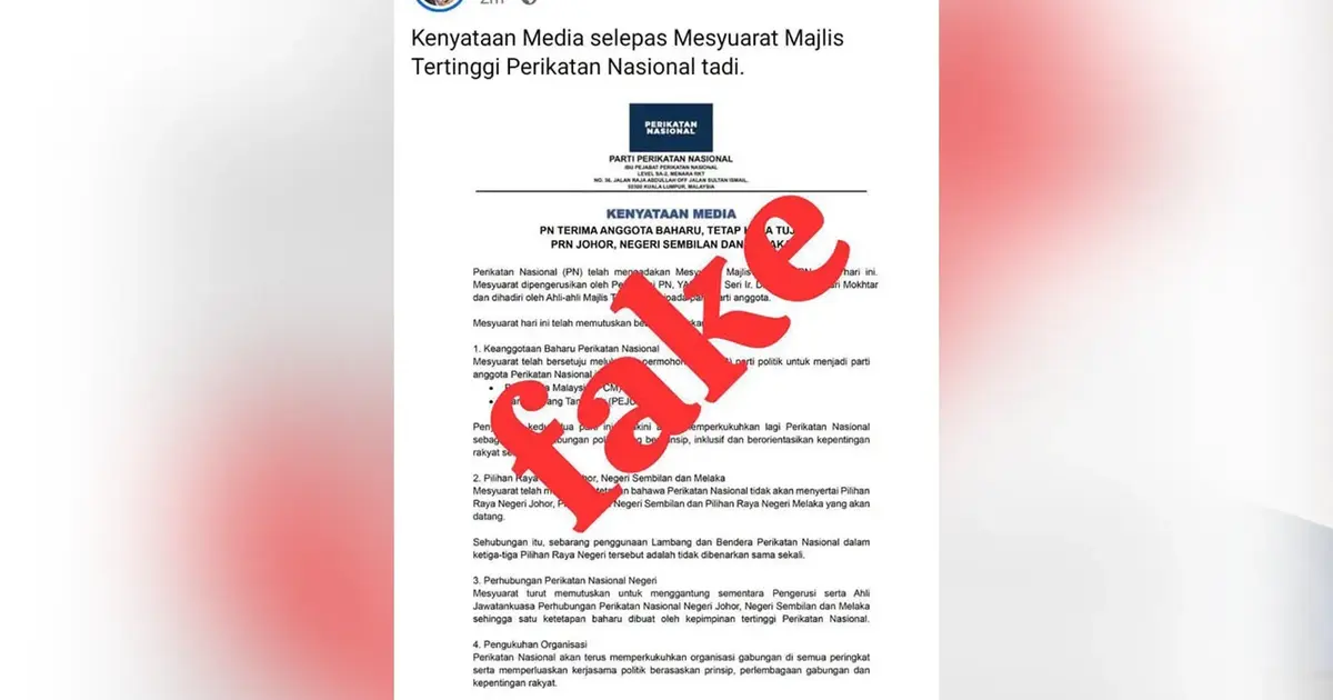 PN Denies False Claims It Will Boycott Three State Elections