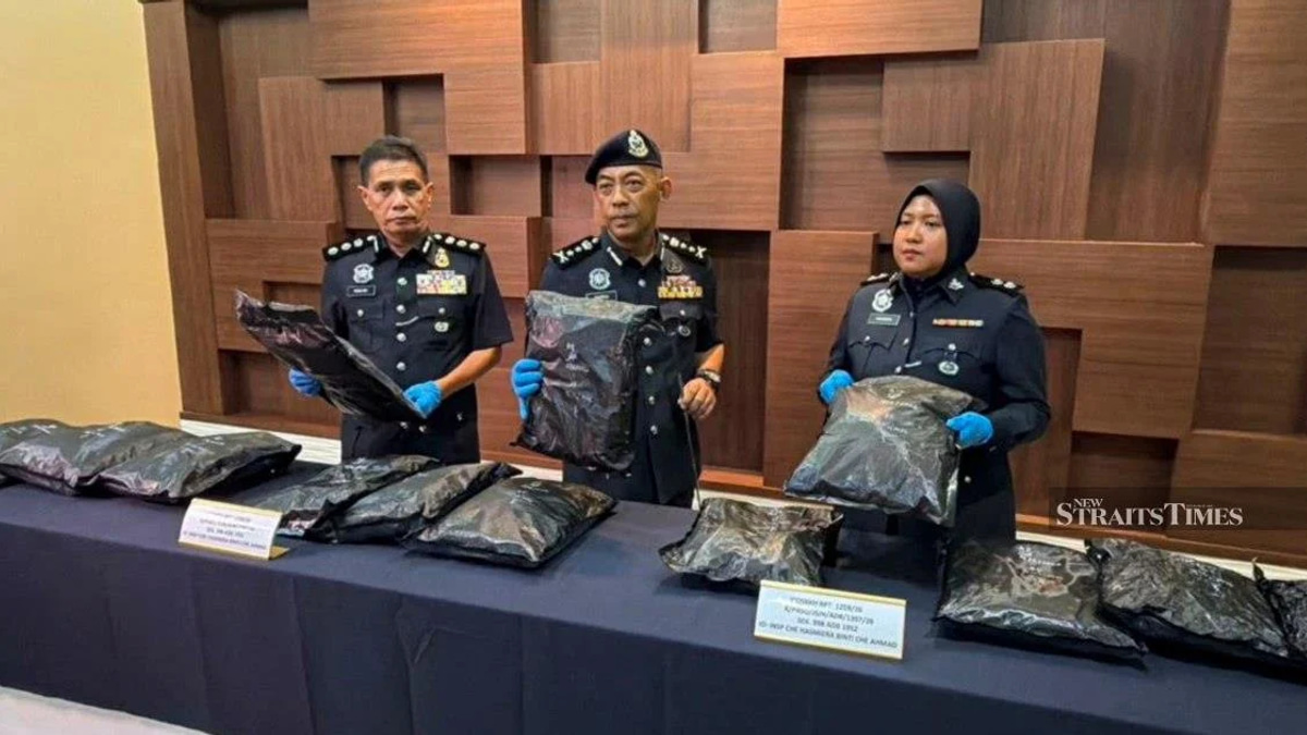 Student Arrested With RM1.17mil Cannabis Haul At Border Checkpoint