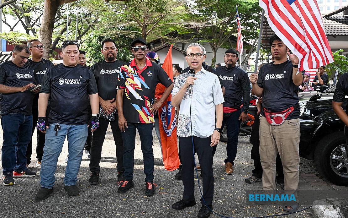 Nearly 300 Bikers Rally Through Lembah Pantai in Merdeka Unity Convoy