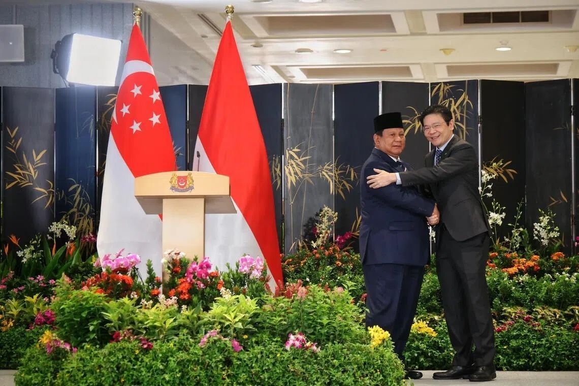 Singapore PM Wong heads to Jakarta for bilateral retreat with President Prabowo