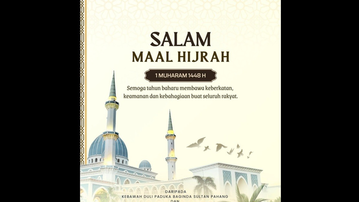 Pahang Royalty Extend Maal Hijrah Greetings to State Muslims