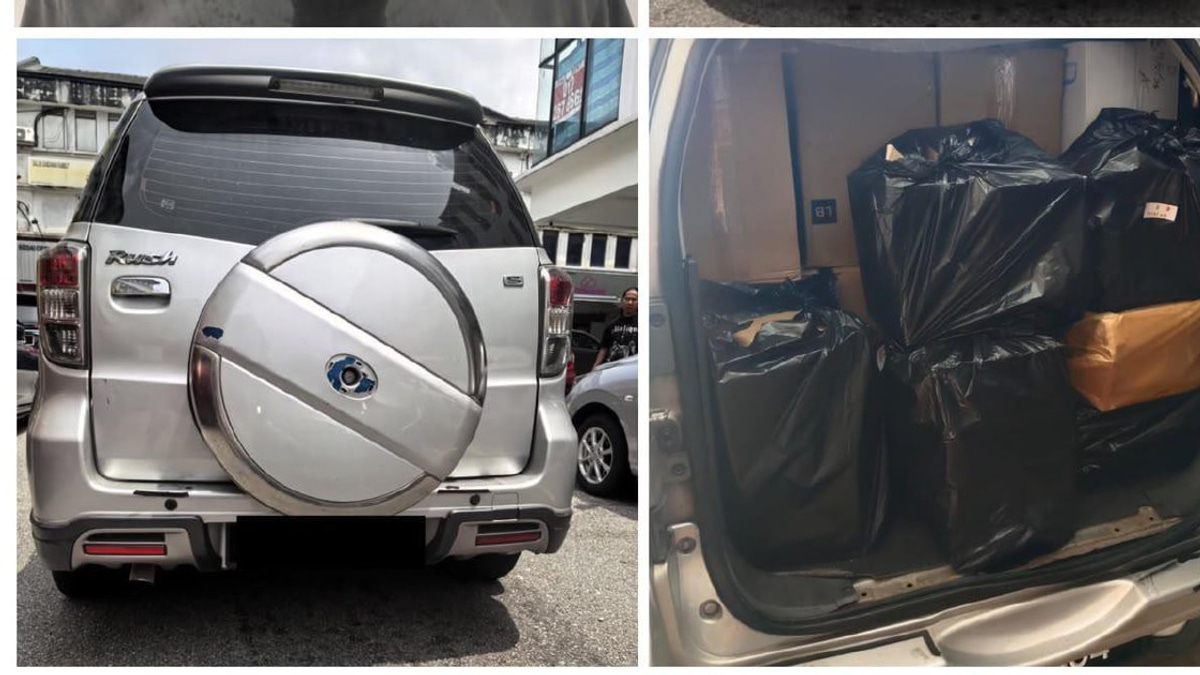 Police Bust Cigarette Smuggling Ring in Klang Valley, Seize RM1.66mil in Contraband