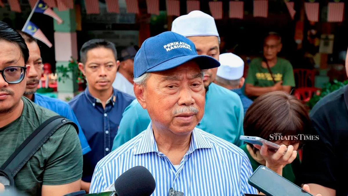 Muhyiddin Rallies Bersatu Machinery to Boost Johor Turnout Among Malay Voters
