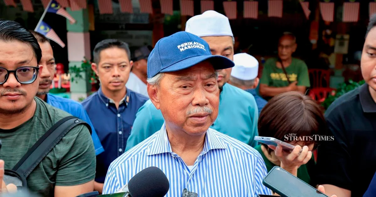 Muhyiddin Rallies Bersatu Machinery to Boost Johor Turnout Among Malay Voters