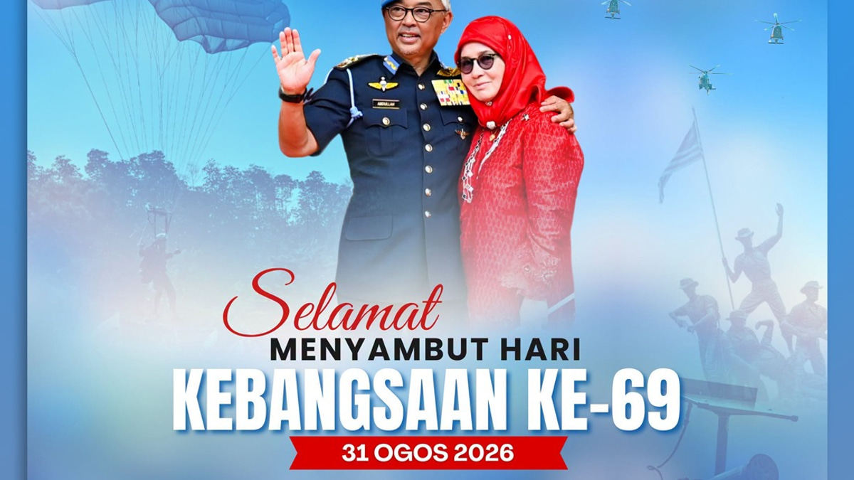 Sultan Pahang and Tengku Ampuan Celebrate Malaysia's 69th Independence Day with Call for Unity