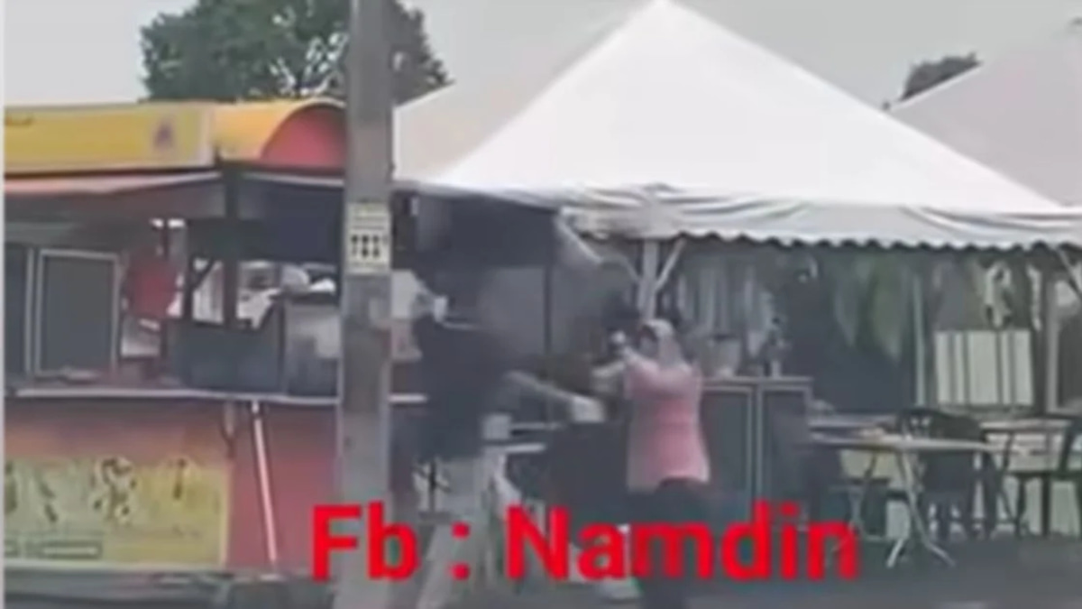 Police Investigate Violent Assault at Gelang Patah Food Stall After Video Goes Viral