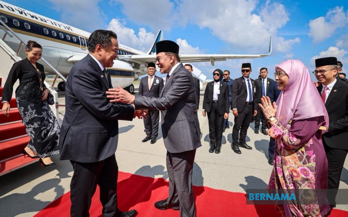 Thai PM Anutin in Malaysia for High-Level Bilateral Talks