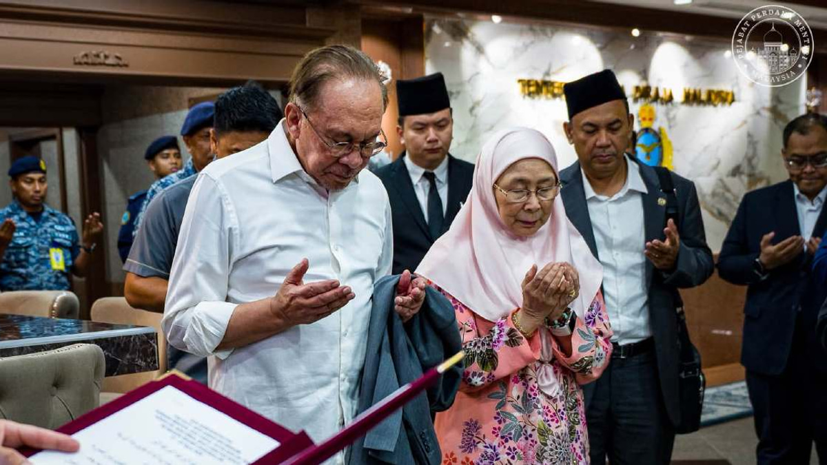 Anwar arrives in Brunei for landmark bilateral leaders' consultation