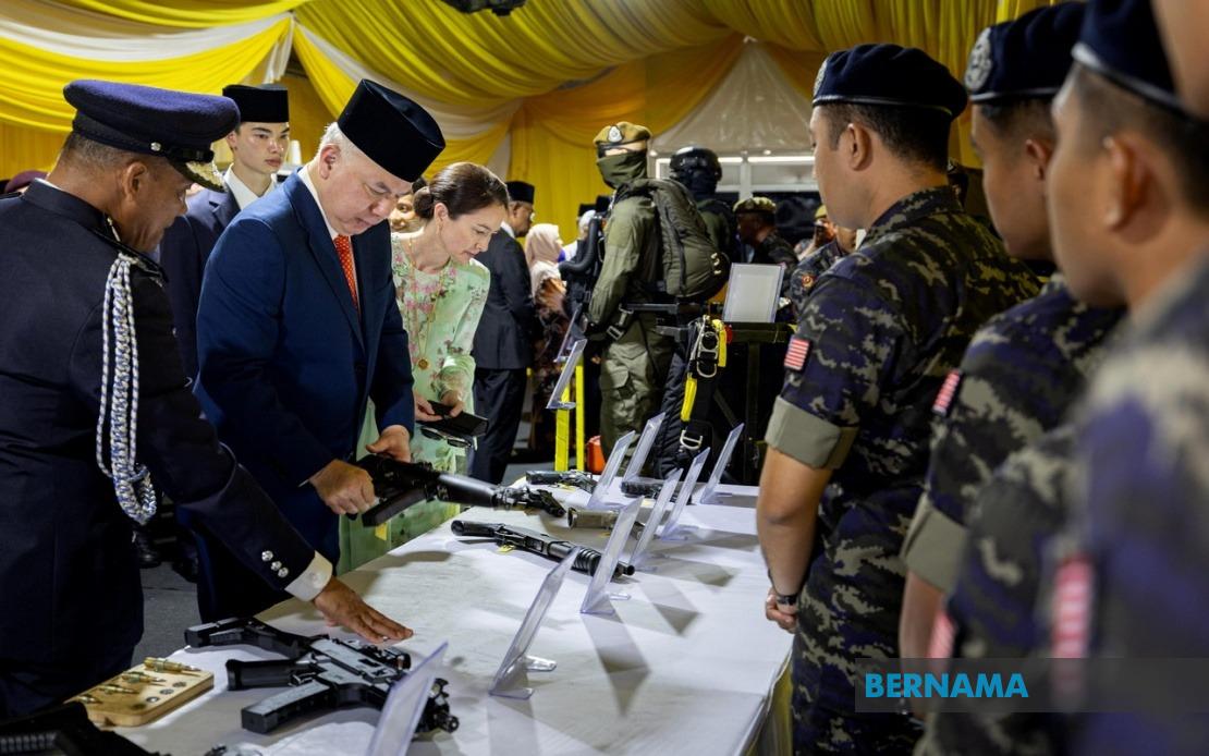 Sultan Nazrin Shah Officially Opens 69 Commando Camp in Perak