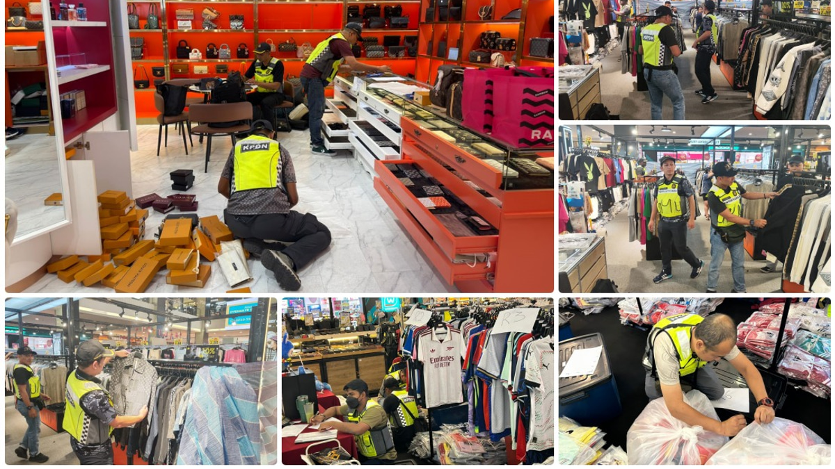 KPDN Seizes RM600,000 Counterfeit Goods Haul in Johor