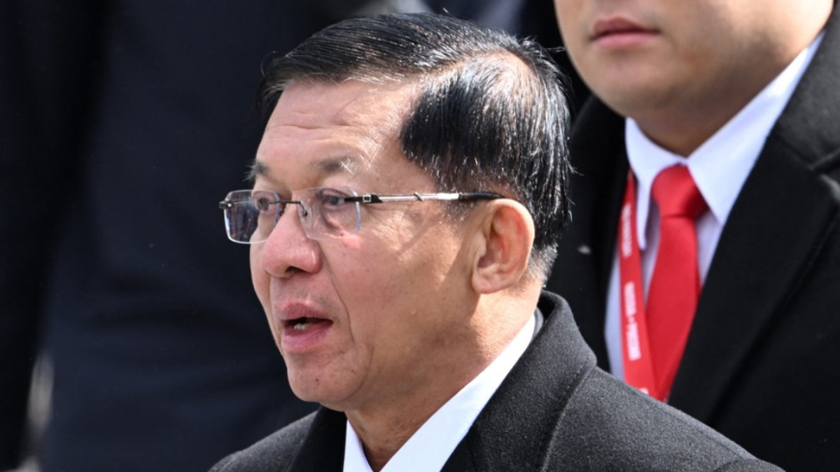 Myanmar's Min Aung Hlaing heads to India for first presidential visit abroad
