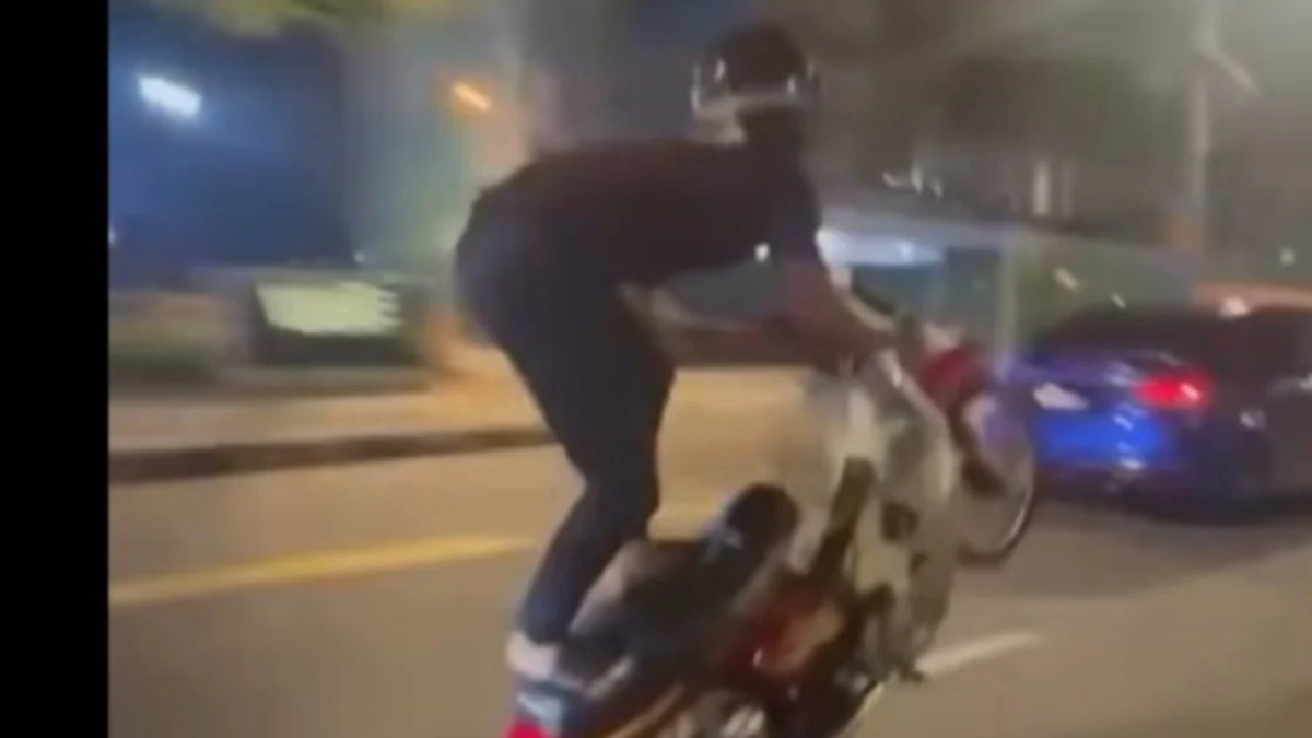 Police arrest three riders over dangerous wheelie videos in KL