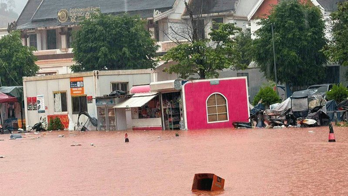 Northern Laos declares disaster zone as floods ravage border region with China