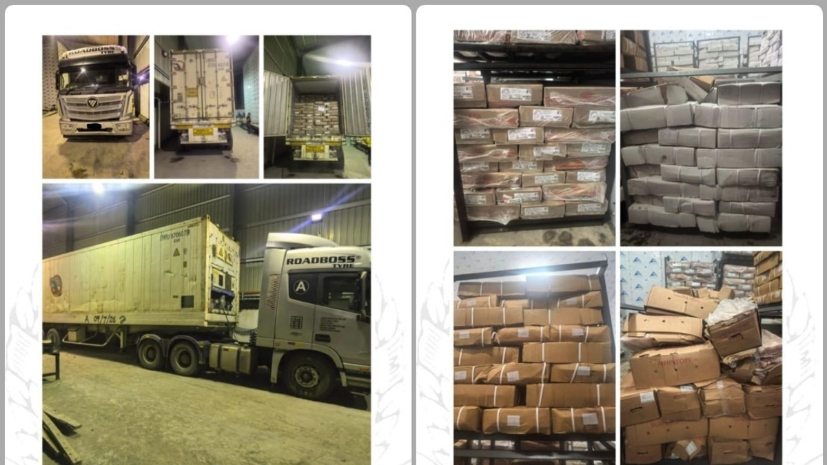RM6.19 Million in Undocumented Frozen Pork Seized in Miri Warehouse
