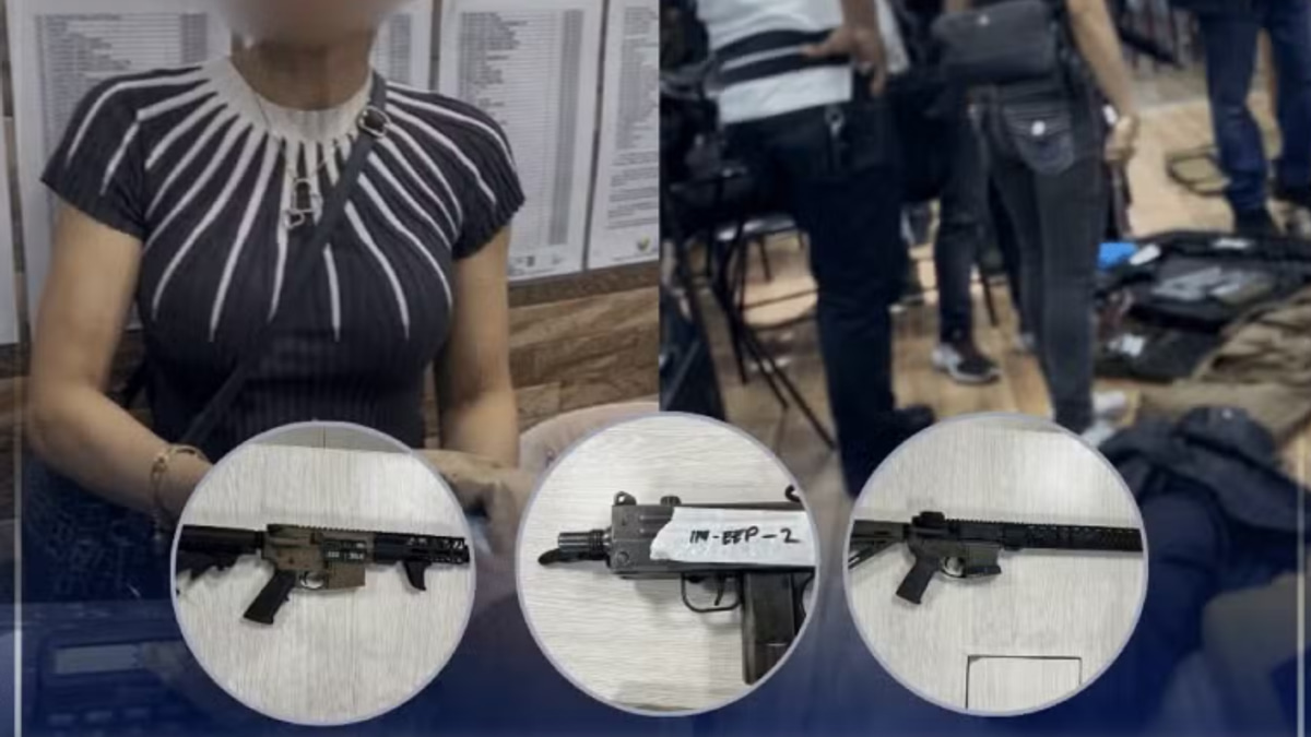 Woman arrested in Makati for selling illegal firearms to politicians
