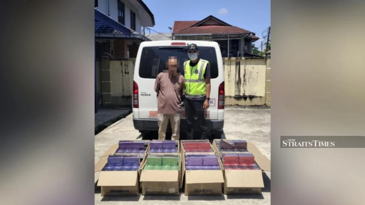 Police seize vape pods worth RM256k in Kelantan, arrest man