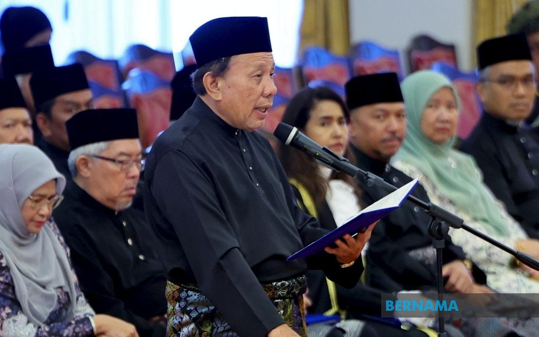 Ismail Lasim Takes Oath as Negeri Sembilan Menteri Besar, Pledges Accountable Governance
