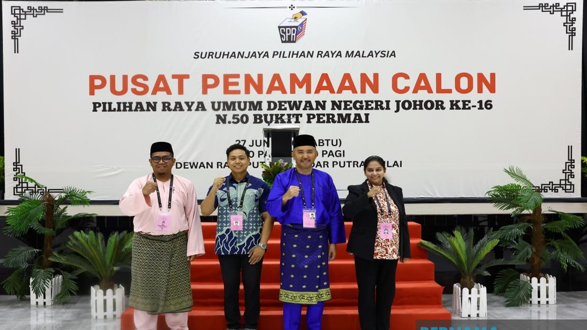 Bukit Permai Showdown: Mohd Jafni Faces Three Challengers in Johor Election