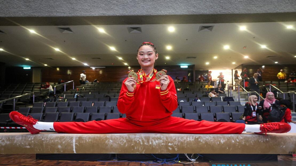 Cadence Teh Clinches Double Gold at SUKMA 2026, Defends All-Around Crown