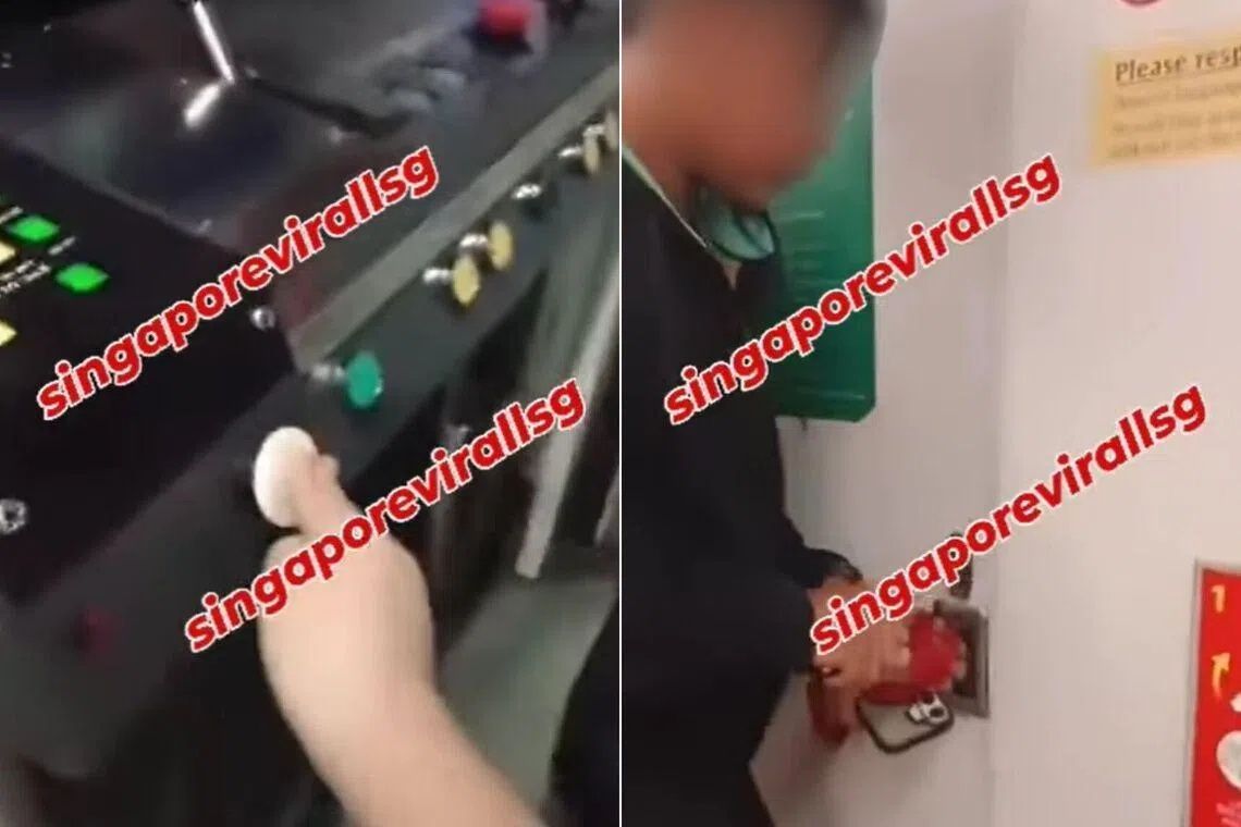 Two Young Boys Escape Prosecution After Breaking Into Singapore MRT Train Cabin