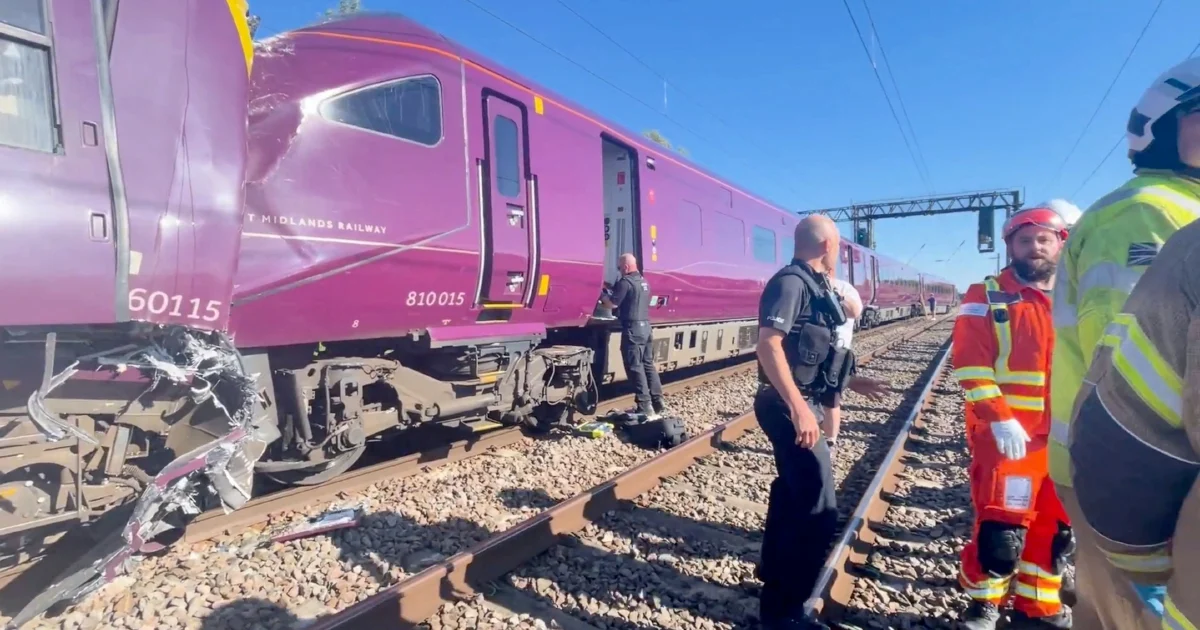 One Killed, Multiple Injured in Major Train Collision North of London
