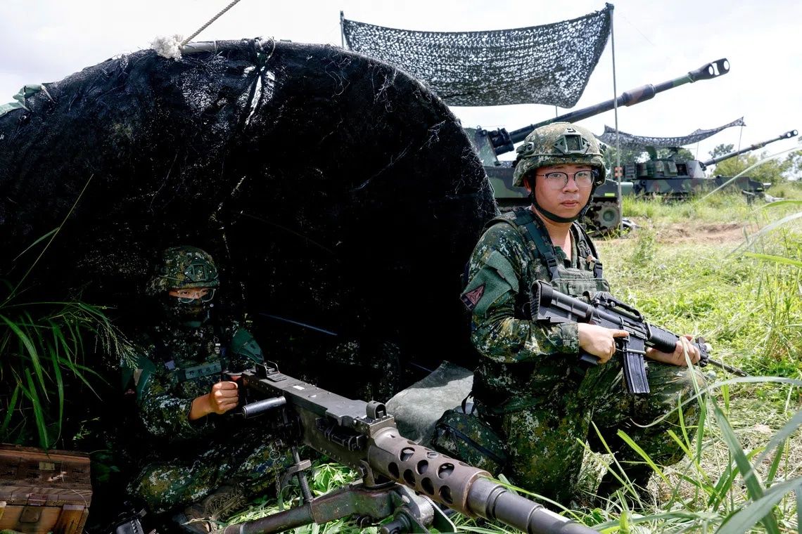 Taiwan conducts largest war games to sharpen battlefield adaptability amid China pressure
