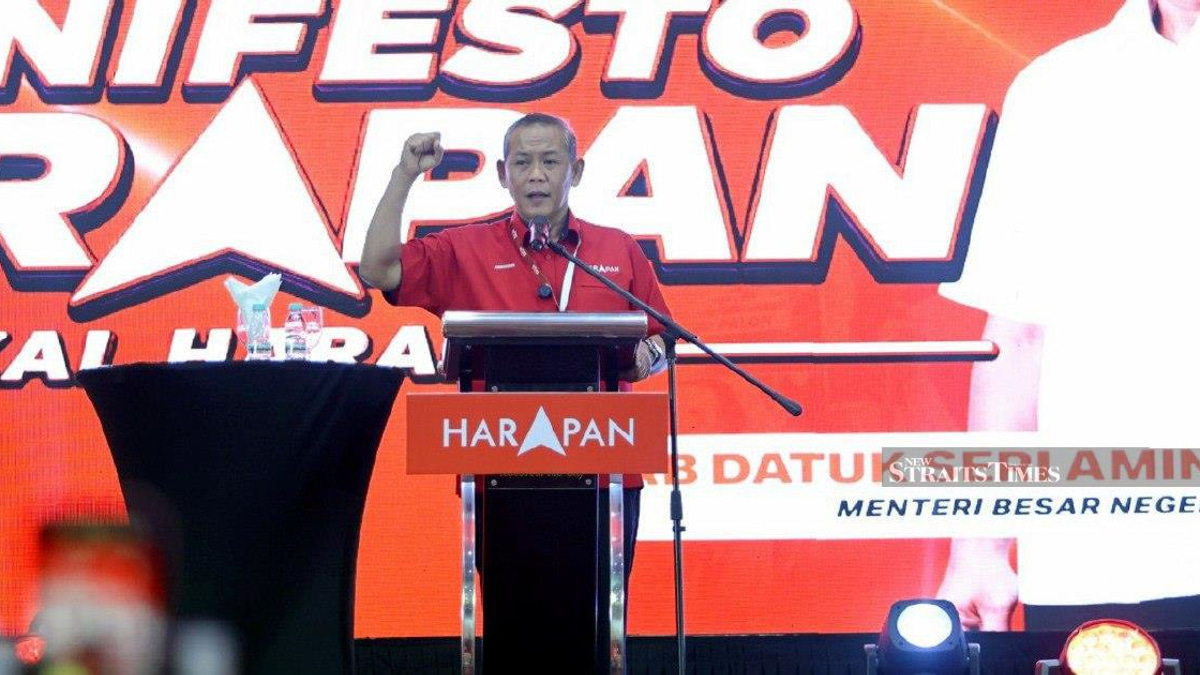 Aminuddin accuses BN of copying PH's Negri Sembilan policies ahead of state polls