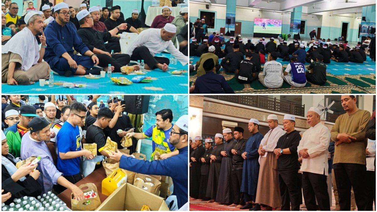 Over 300 Young Worshippers Combine Dawn Prayers with World Cup Viewing at Kuala Lumpur Mosque