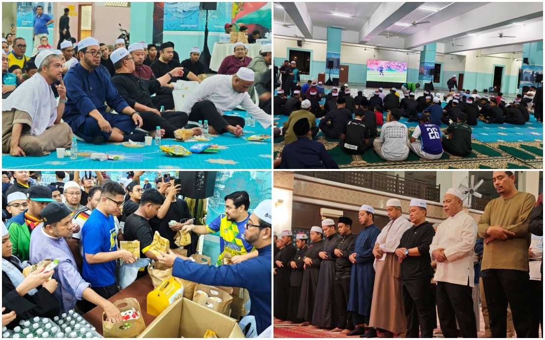 Over 300 Young Worshippers Combine Dawn Prayers with World Cup Viewing at Kuala Lumpur Mosque