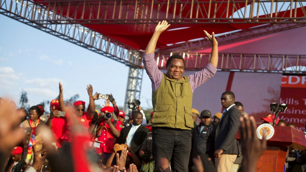 Zambian President Hichilema Poised for Second Term as Commanding Lead Emerges