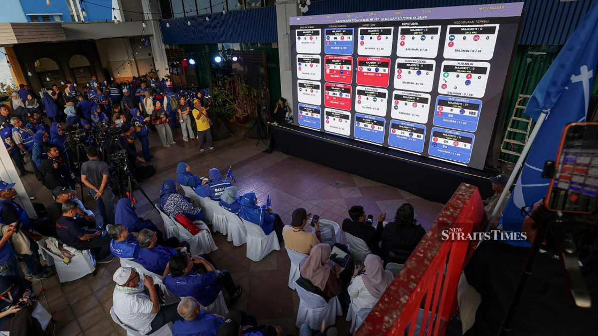 BN-PN Alliance Wins Two-Thirds Majority in Negri Sembilan, Secures 25 Seats