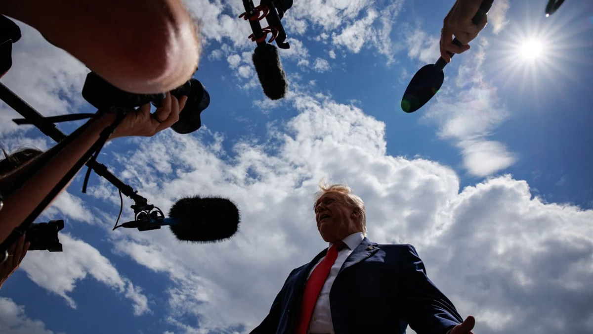 Trump Abandons NBC Interview After Being Questioned Over Disputed Election Fraud Allegations