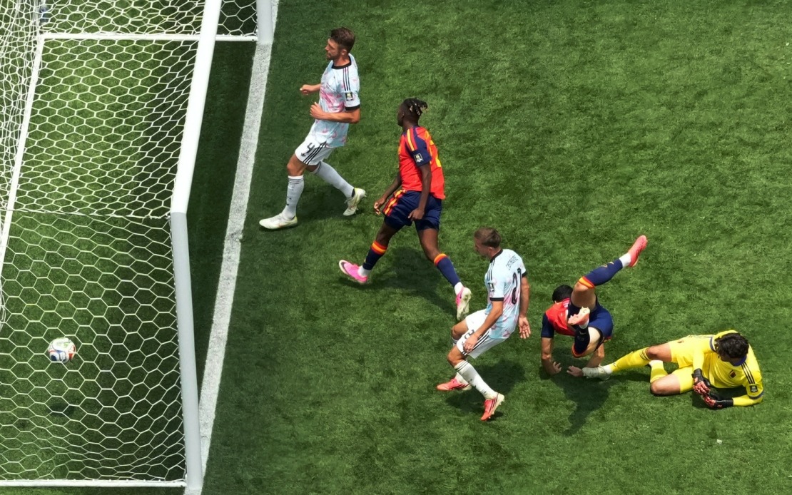 Merino's Late Strike Sends Spain Past Belgium to World Cup Semis After 16 Years