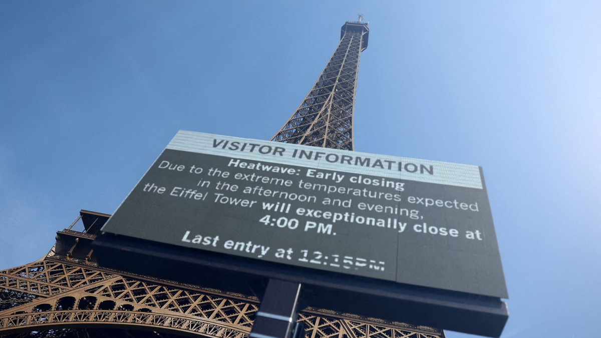 Paris heatwave forces early closures at iconic landmarks, deterring international visitors