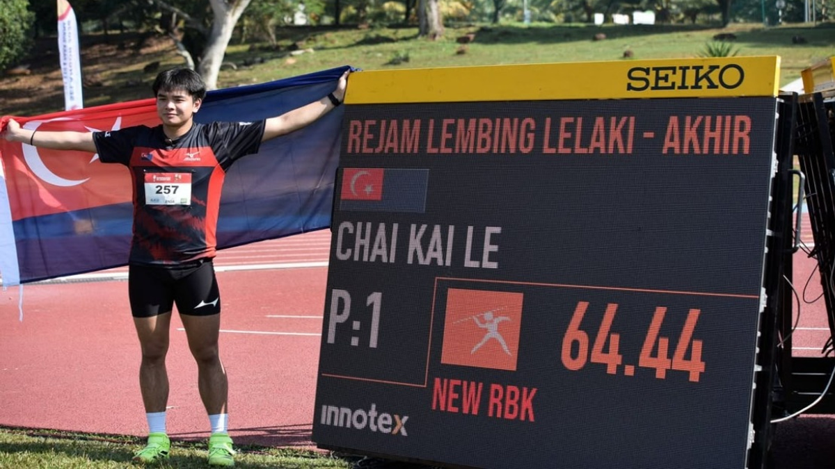 Johor's Chai Kai Le Shatters 26-Year Javelin Record at SUKMA 2026