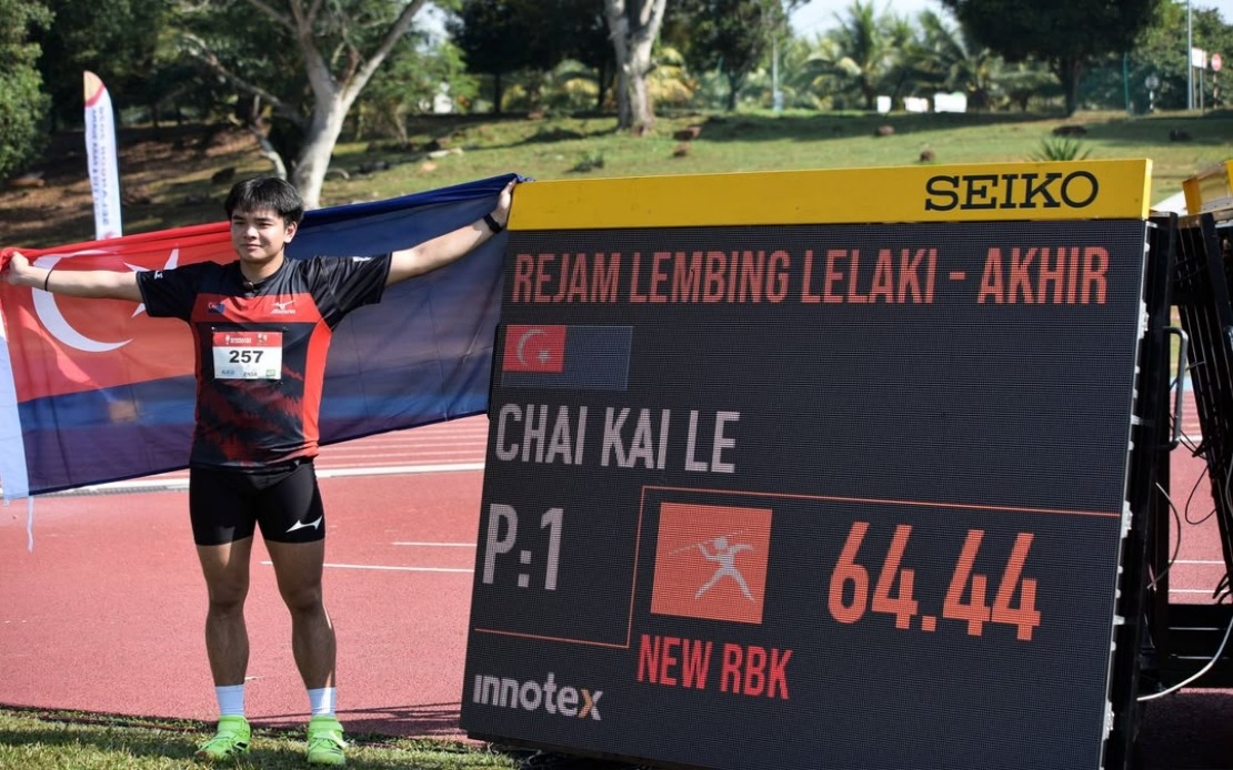 Johor's Chai Kai Le Shatters 26-Year Javelin Record at SUKMA 2026