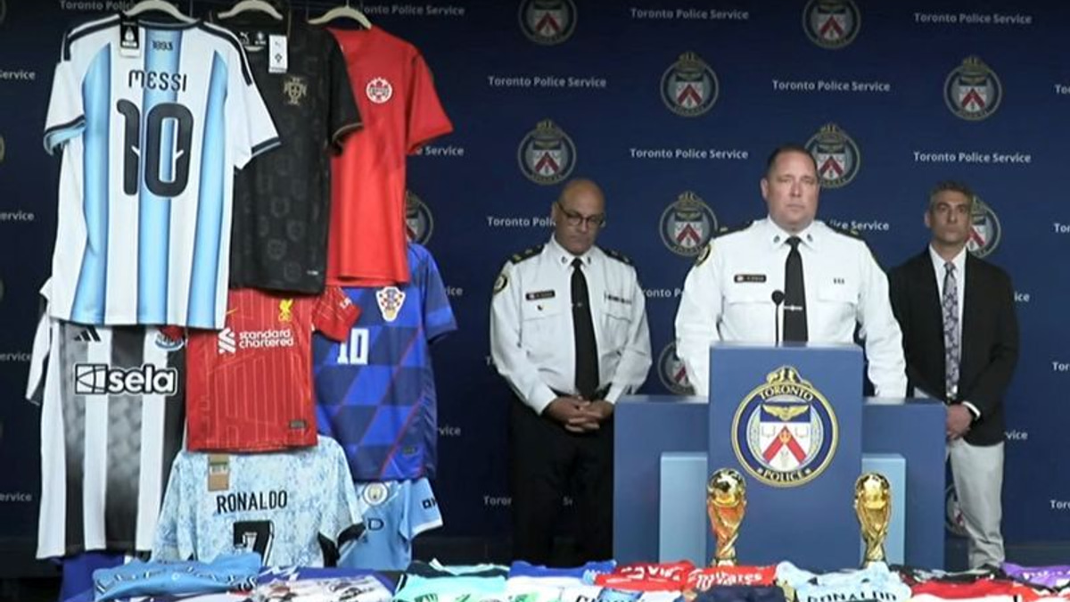 Toronto Police Seize C$3.5 Million in Counterfeit World Cup Merchandise