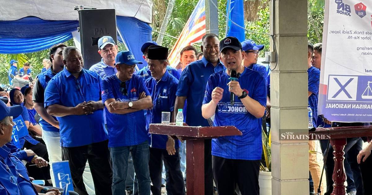 Barisan Nasional targets Penggaram stronghold in Johor election showdown