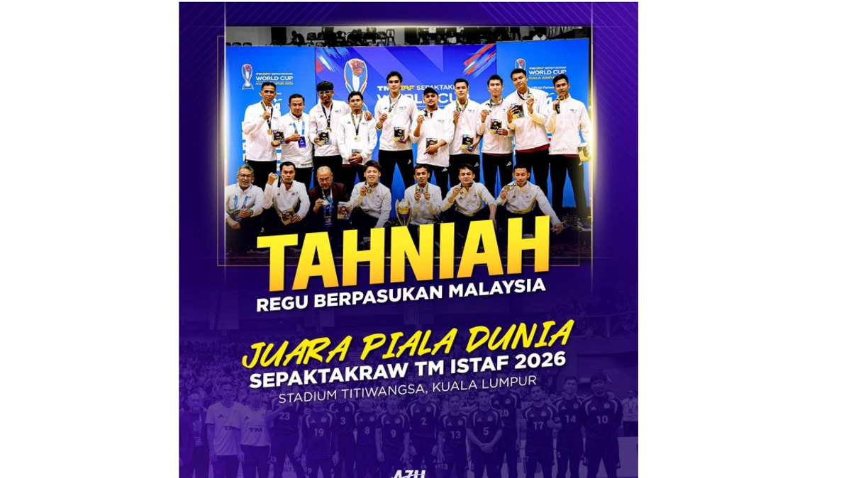 Ahmad Zahid Hails Sepak Takraw Team's Historic World Cup Victory
