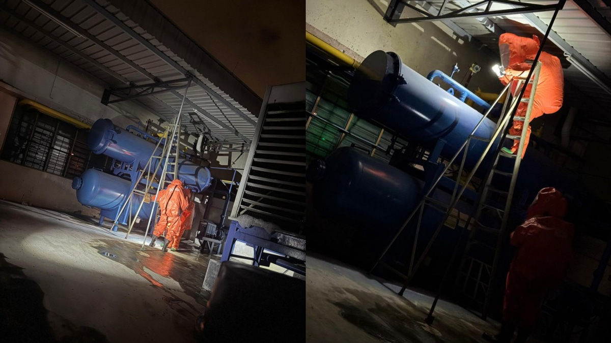 Melaka Fire Department Successfully Contained Ammonia Leak at Masjid Tanah Factory